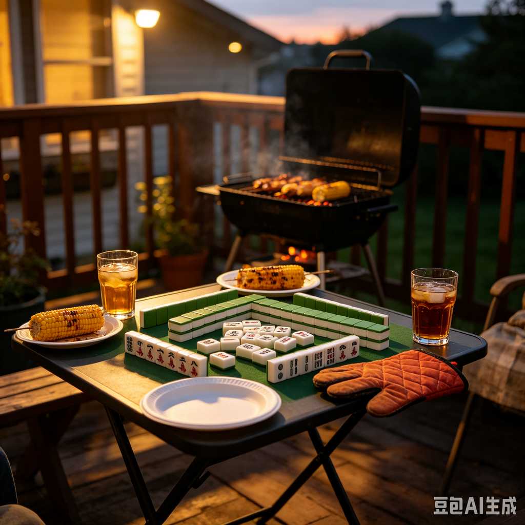 simulated ivory mahjong set